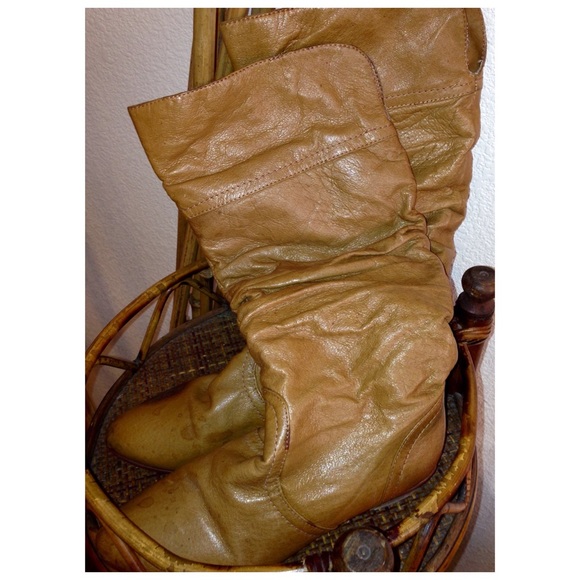 STEVE MADDEN Distressed Leather Candence Boots Size 6 - Picture 7 of 8